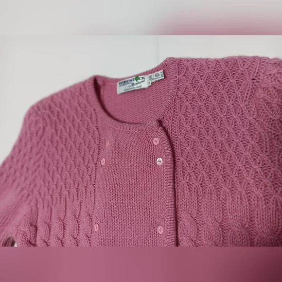 Vintage Woodstock by Benard 💯 Wool , double breasted Sweater. 38 ( small) - Picture 5 of 9